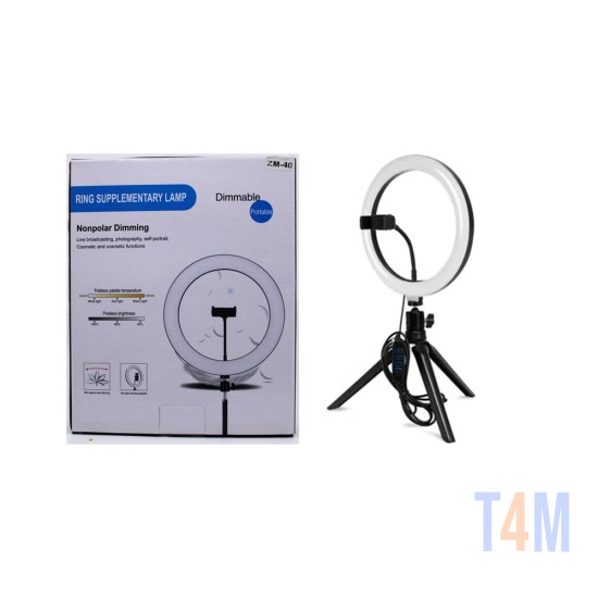 RING LIGHT STAND WITH PHONE HOLDER ZM-40